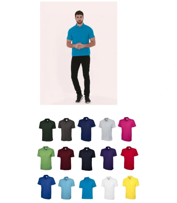 UC114 Uneek Men's Ultra Cotton Polo